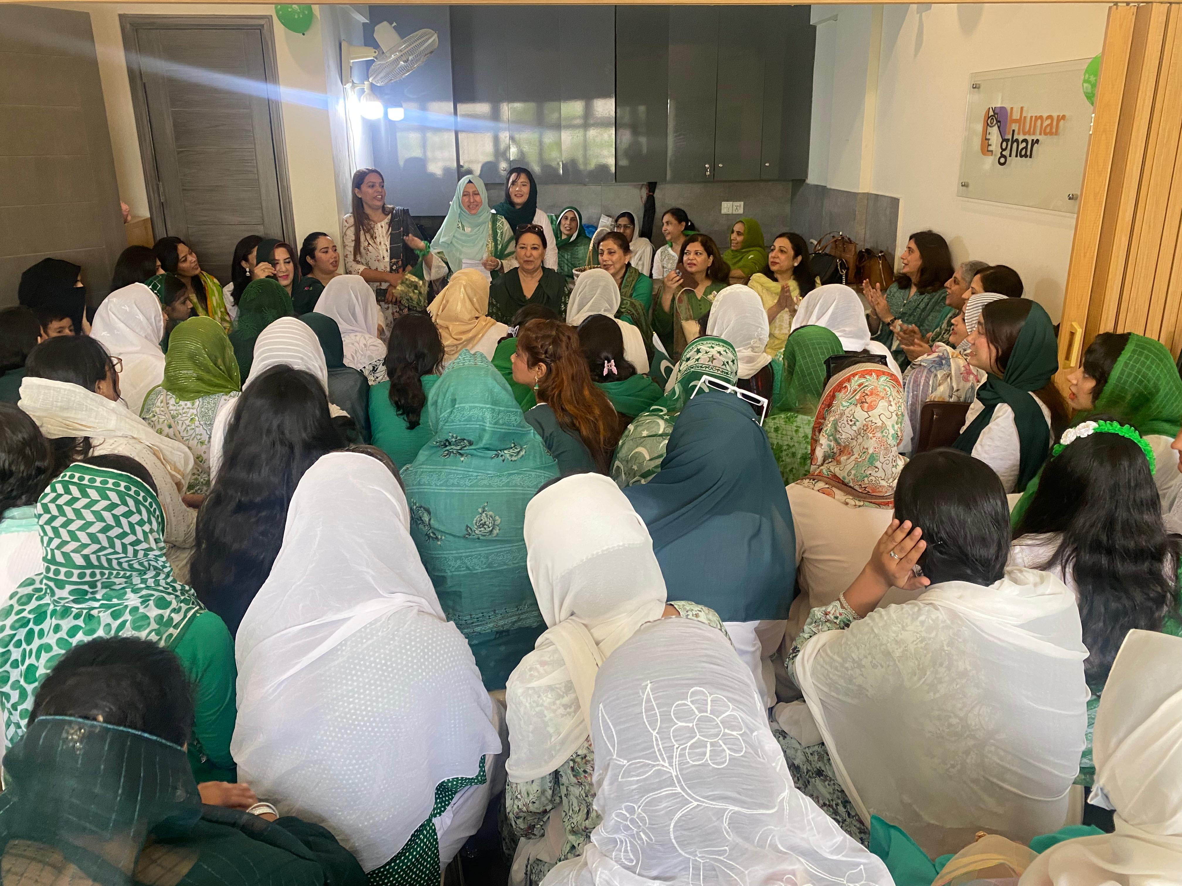 Celebration at Hunar Ghar